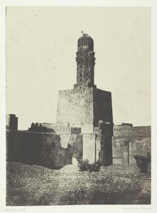 Moskén av kalifen Haakem Biamrillah, Kairo, 184951, tryckt 1852. av Maxime Du Camp