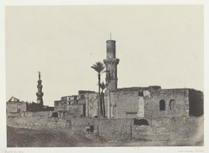 Moské nära Bab-el-Saïda, Kairo av Maxime Du Camp