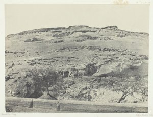 Necropolis of Ancient Lycopolis, Upper Egypt, 184951, tryckt 1852. av Maxime Du Camp