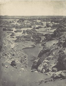 Nubia. Cavalier View of the Second Cataract, 1850. av Maxime Du Camp