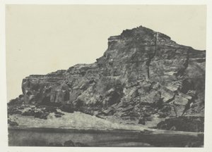 Andra katarakten, Dgebel-Aboucir; Nubien, plansch 112 från albumet "Egypte, Nubie, Palestine et Syrie" (1852) av Maxime Du Camp
