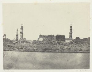 Allmän vy, Girgeh, övre Egypten av Maxime Du Camp