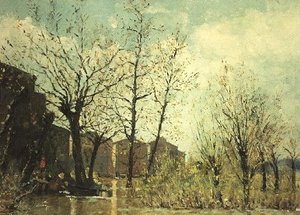 Översvämningen av Maxime Emile Louis Maufra