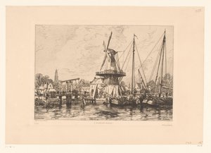 Utsikt över Haarlem À Haarlem (Holland) (titel på objekt)