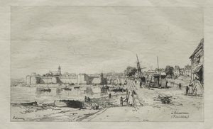 I Concarneau (Finistère) av Maxime Lalanne