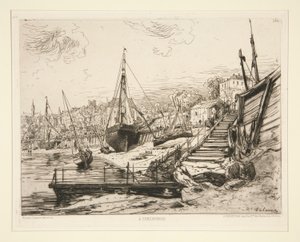 I Concarneau av Maxime Lalanne
