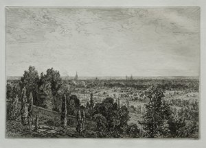 Bordeaux: utsikt över Cenon.