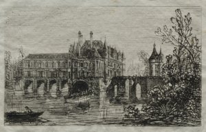 Chenonceau slott av Maxime Lalanne