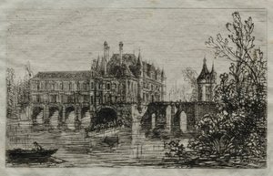 Chenonceau slott. av Maxime Lalanne