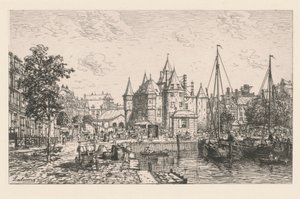 Stadens våghus i Amsterdam av Maxime Lalanne