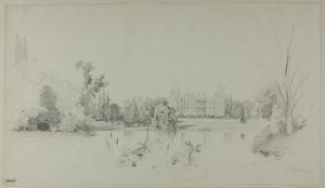Park av M. de Rothschild vid Ferrières av Maxime Lalanne