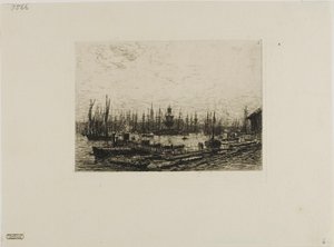 Bordeaux hamn av Maxime Lalanne
