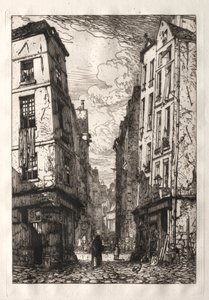 Rue des Marmousets (Gamla Paris) av Maxime Lalanne