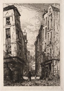 Rue des Marmousets (Gamla Paris) av Maxime Lalanne
