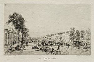 Souvenir artistiques du Siège de Paris: Le Cavalie Bastion 63, 1870-71.