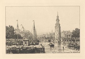 Montalban-tornet, Amsterdam av Maxime Lalanne