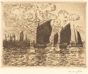Båtarnas återkomst av Maxime Maufra