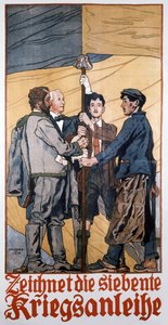 WW1 "Prenumerera på 7:e krigslånet"