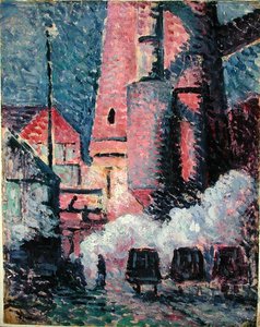Charleroi av Maximilien Luce