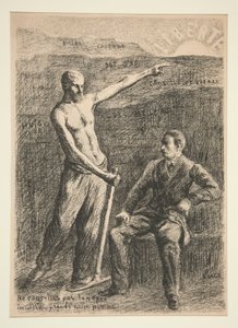 Hyllning till överste Pecquart av Maximilien Luce