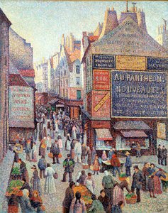 Rue Mouffetard, ca 1889-90 (olja på duk) av Maximilien Luce