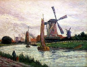 Väderkvarnen av Maximilien Luce
