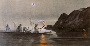 Peche en Ocean av Maximilien Radiguet