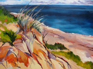 Strandgräs och sanddyner av Maxine Shore