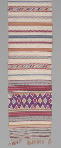 Ceremoniell duk, ca 1905-35 (bomull och siden) av Mayan Mayan