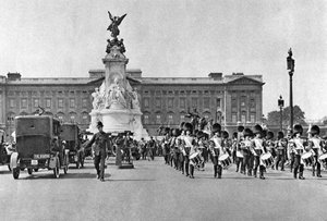 Vaktbyte, Buckingham Palace, London, 1926-1927