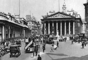 The City, centrala London, 1926-1927.