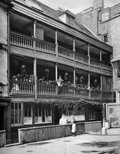 The George, värdshus från 1600-talet, Southwark, London, 1926-1927