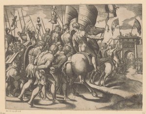 Triomf van Scipio av Meester van de Dobbelsteen