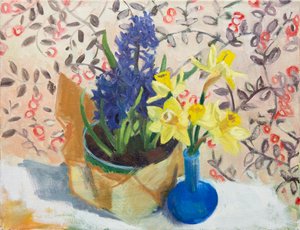 Spring Flowers (inside), 2015 (olja på duk)