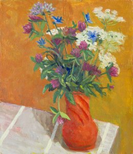 Wildflowers, 2017 (olja på duk)