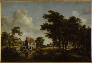 The Mills, mellan 1664 och 1668 (olja) av Meindert Hobbema