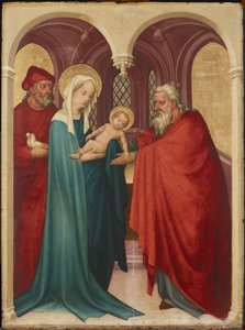 Presentation av Kristus i templet av Meister der Darbringungen