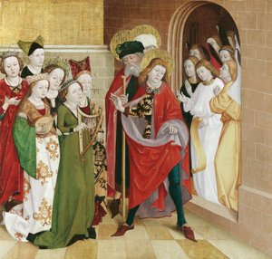 St. Veit avsäger sig världens glädjeämnen av Meister der Veitslegende