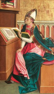 St Augustine av Meister von Großgmain