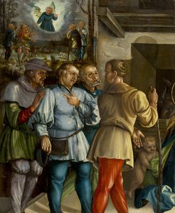 Herdarnas tillbedjan av Feselen, Melchior (ca 1495-1538). Olja på trä