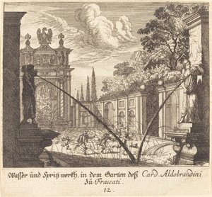 Kardinal Aldobrandinis trädgårdar, Frascati