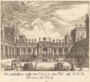 Palats och kanal, kardinal av Ferrara, Tivoli