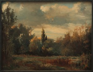 Berlin parklandskap av Melchior Lechter