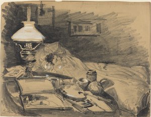 Konstnärens studio av Melchior Lechter