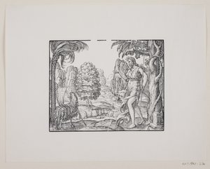 Johannes Döparen i öknen av Melchior Lorck
