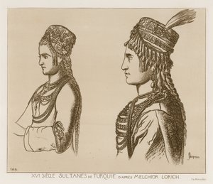 1500-talets sultaner i Turkiet av Melchior Lorck