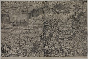 Syndafloden av Melchior Lorck