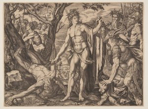 Apollo och Marsyas/Midas dom