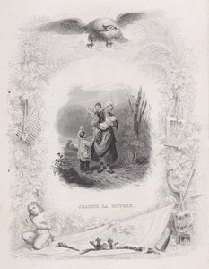 Jeanne the Redhead, från Bérangers sånger, 1829.