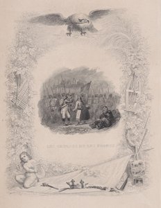 Gallerna och francerna, från Bérangers sånger, 1829